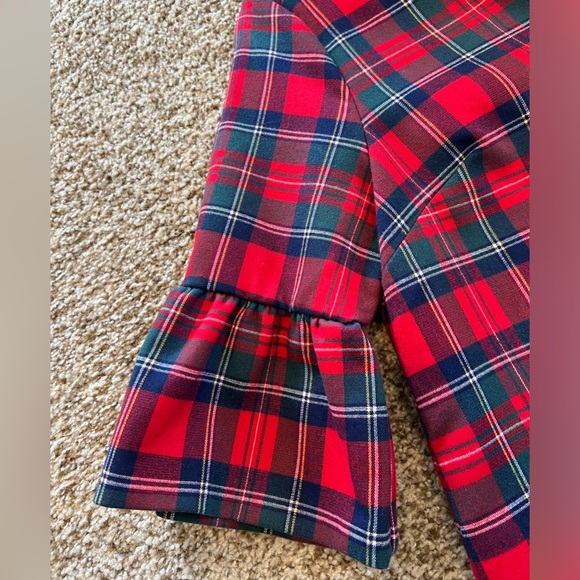 Vineyard Vines Merry Red Plaid Shift Dress Women’s Size 4 EUC - Picture 7 of 16